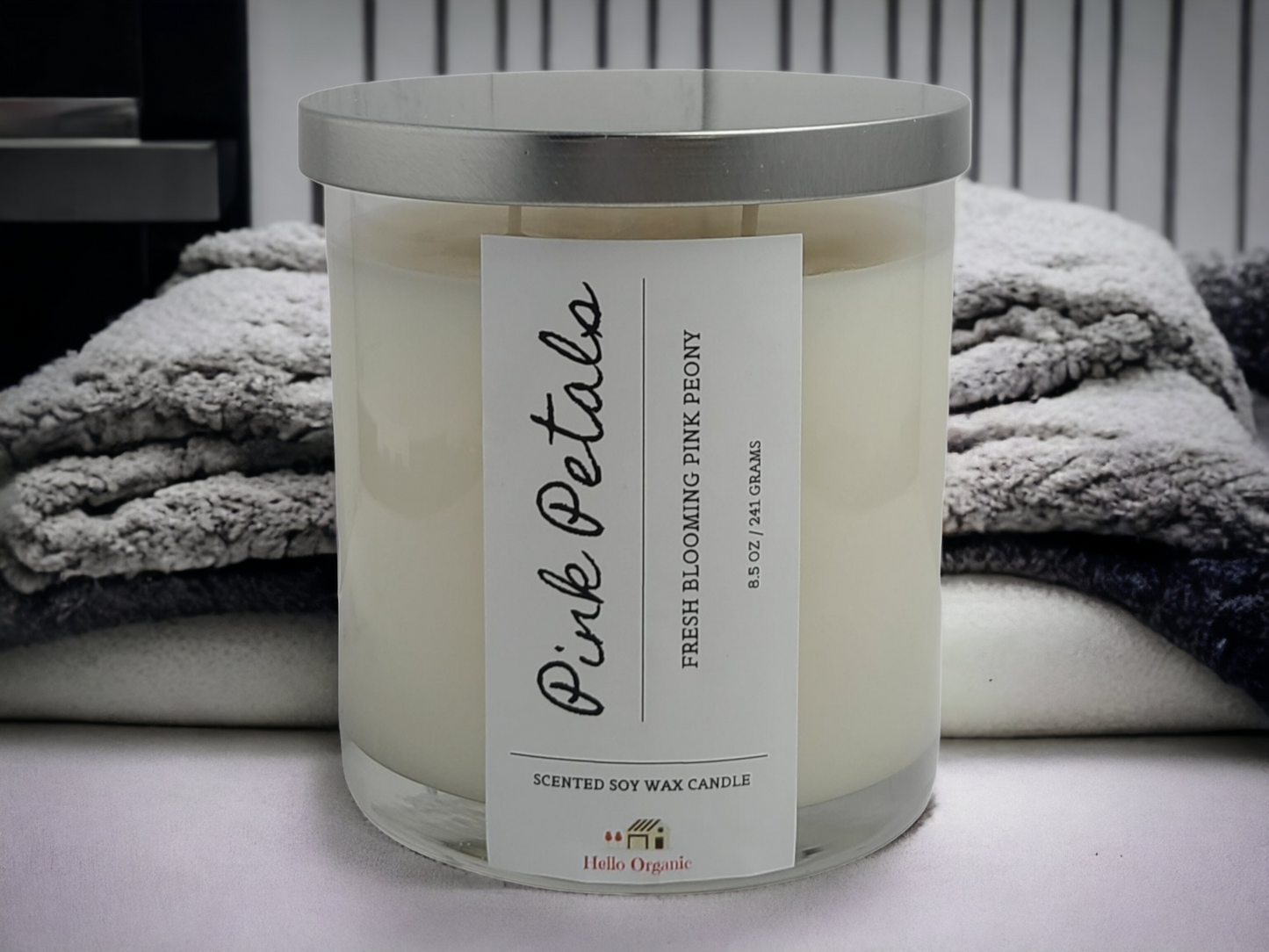 Classic Glass Tumbler Soy Wax Non Toxic Candle