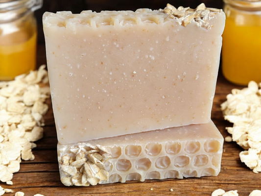 Oatmeal Milk and Honey Handmade All Natural Soap
